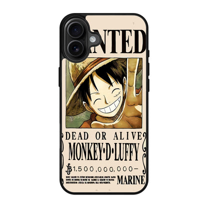 Monkey D Luffy Bounty iPhone 17 Case