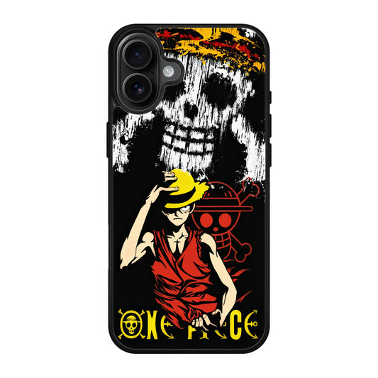 Monkey D Luffy Paint Art iPhone 17 Case
