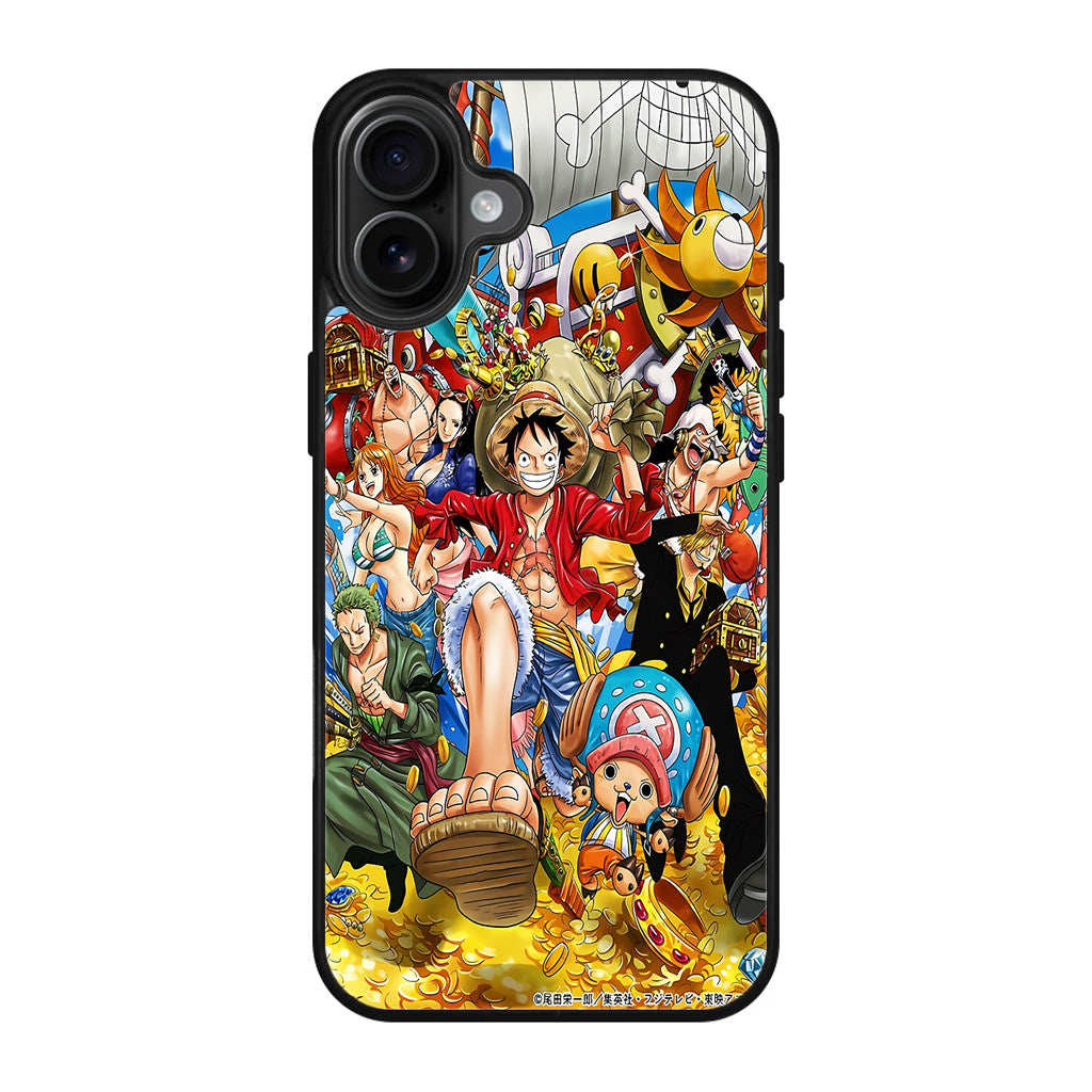 Mugiwara Crew One Piece iPhone 17 Case
