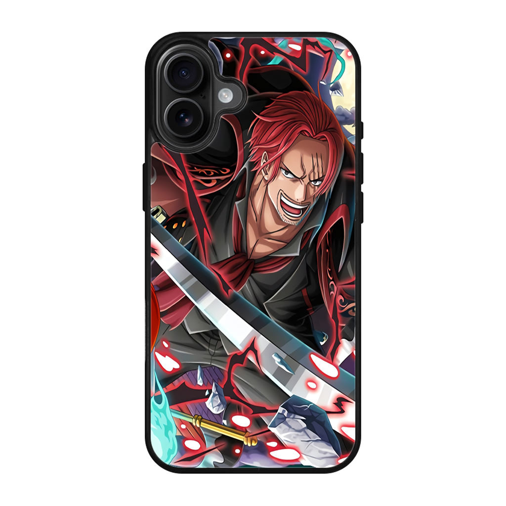 Red Hair Shanks iPhone 17 Case