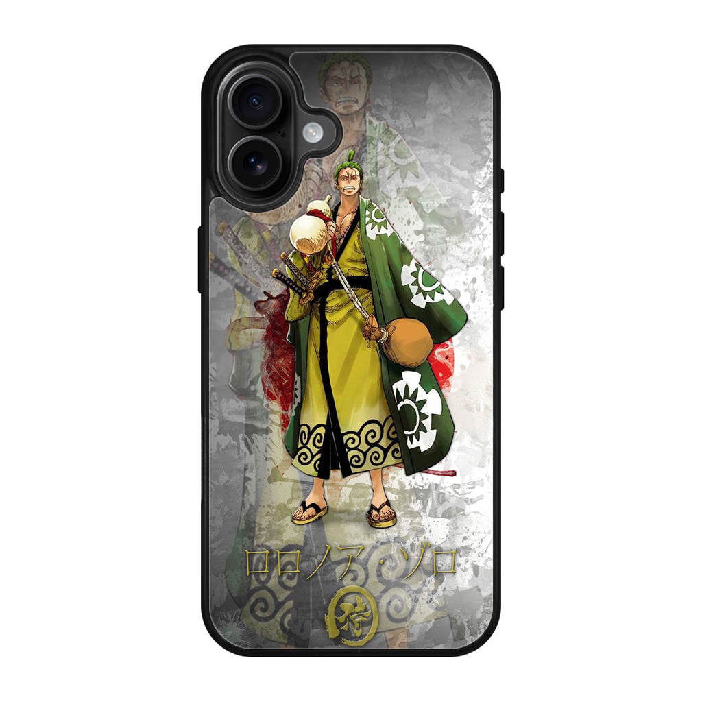 Roronoa Zoro Arc Wano iPhone 17 Case