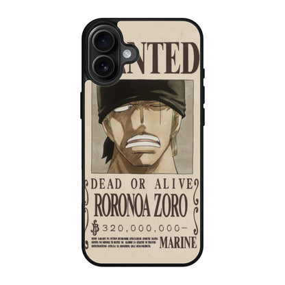 Roronoa Zoro Bounty iPhone 17 Case