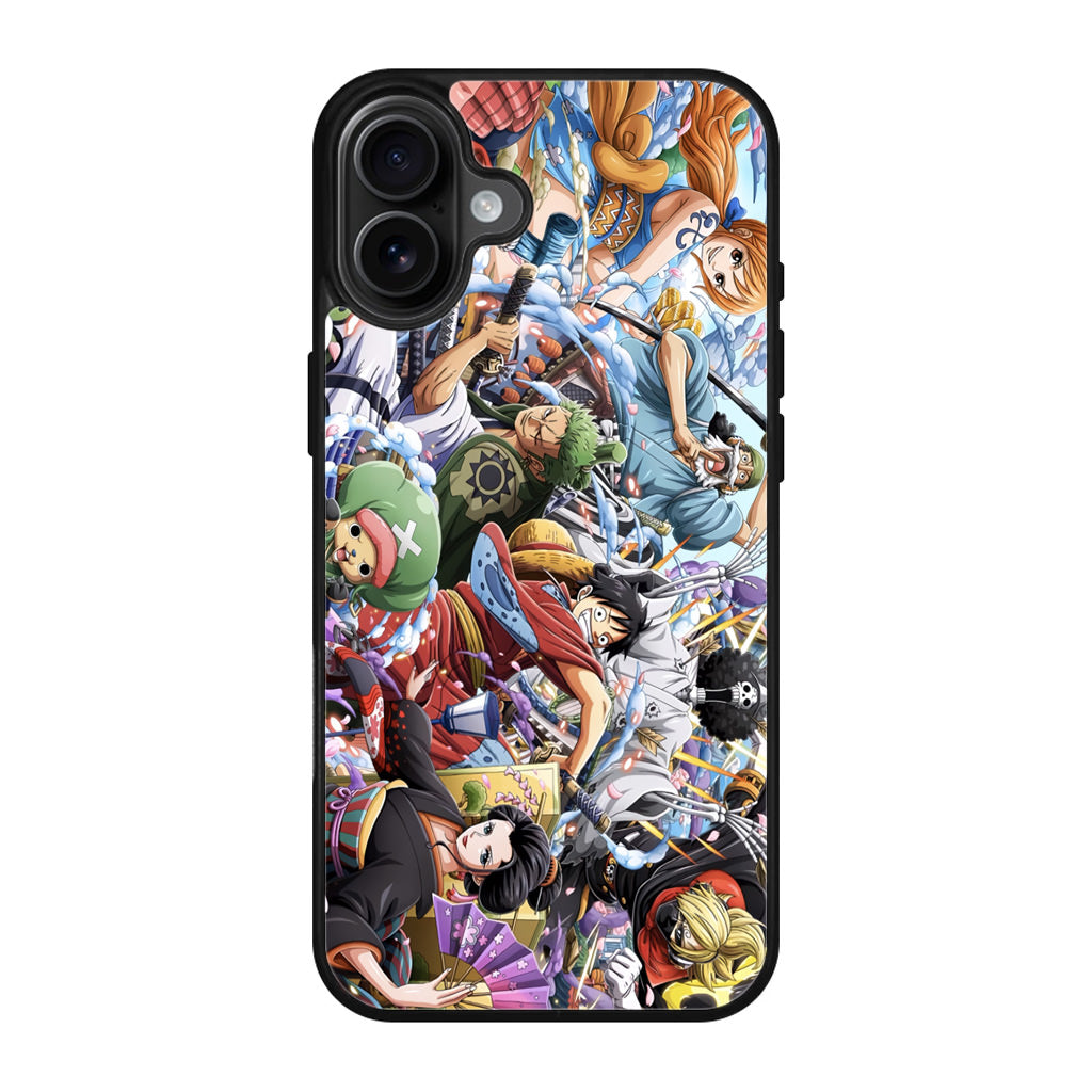 Straw Hat Pirates Arc Wano iPhone 17 Case