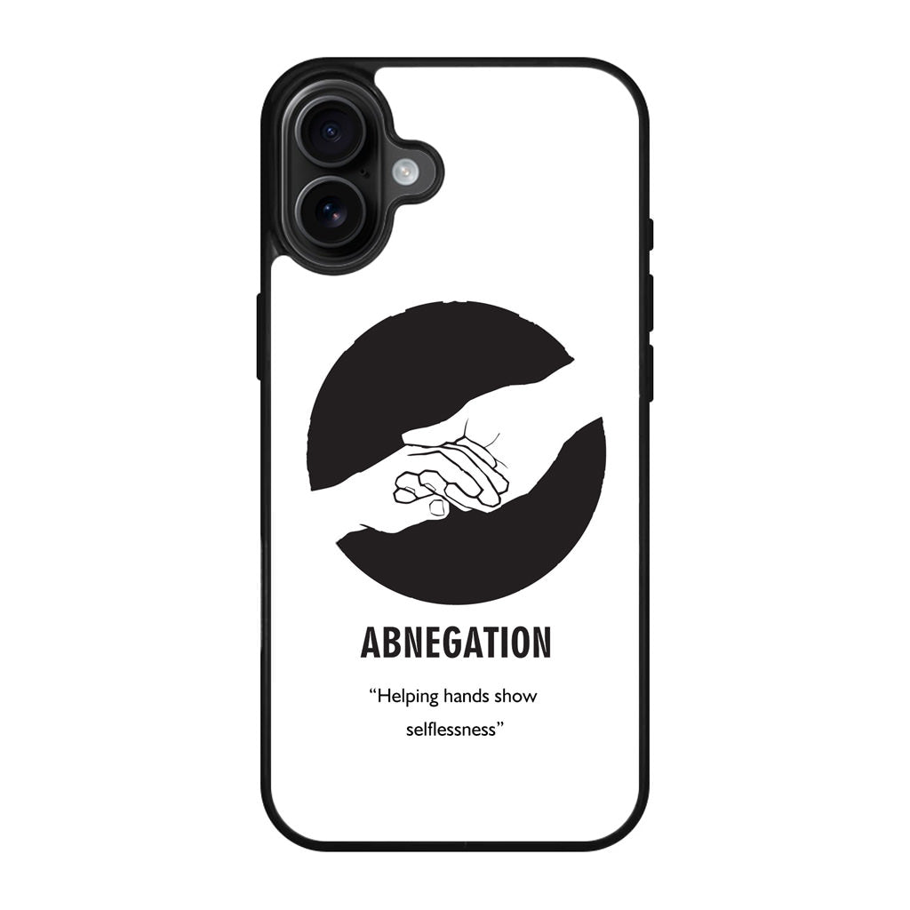 Abnegation Divergent Faction iPhone 17 Case