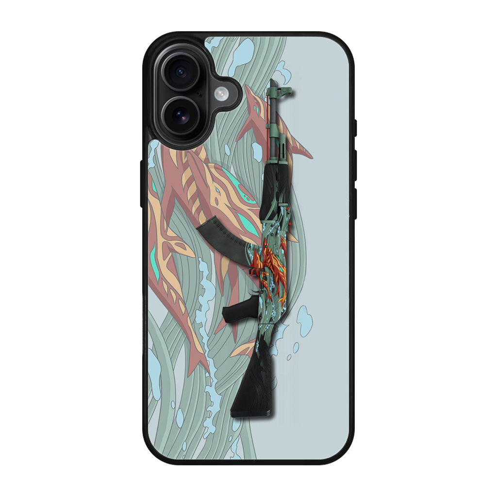 AK-47 Aquamarine Revenge iPhone 17 Case