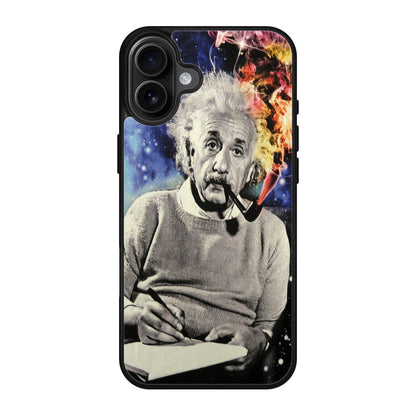 Albert Einstein Smoking iPhone 17 Case