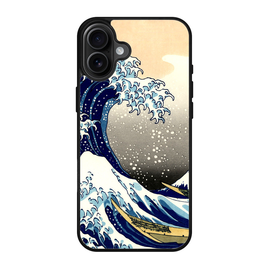 Artistic the Great Wave off Kanagawa iPhone 17 Case