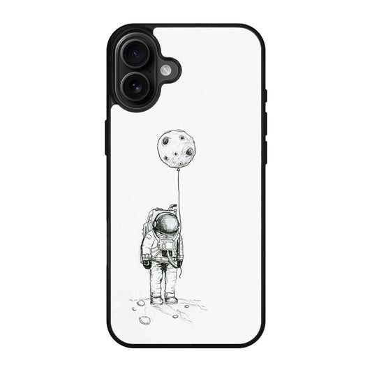 Astronaut Moon Balloon iPhone 17 Case