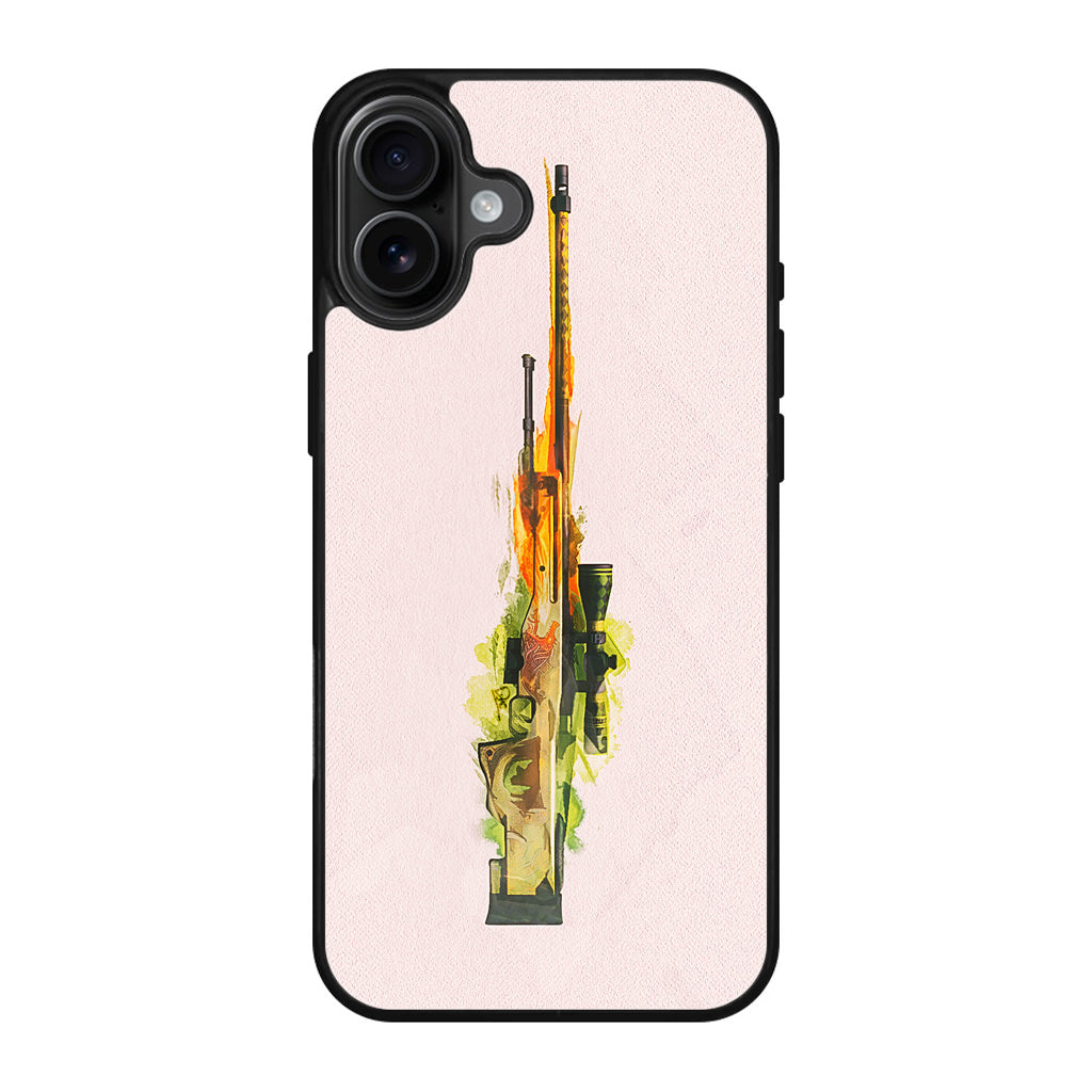 AWP Dragon Lore iPhone 17 Case