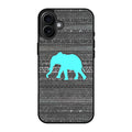Aztec Elephant Turquoise iPhone 17 Case