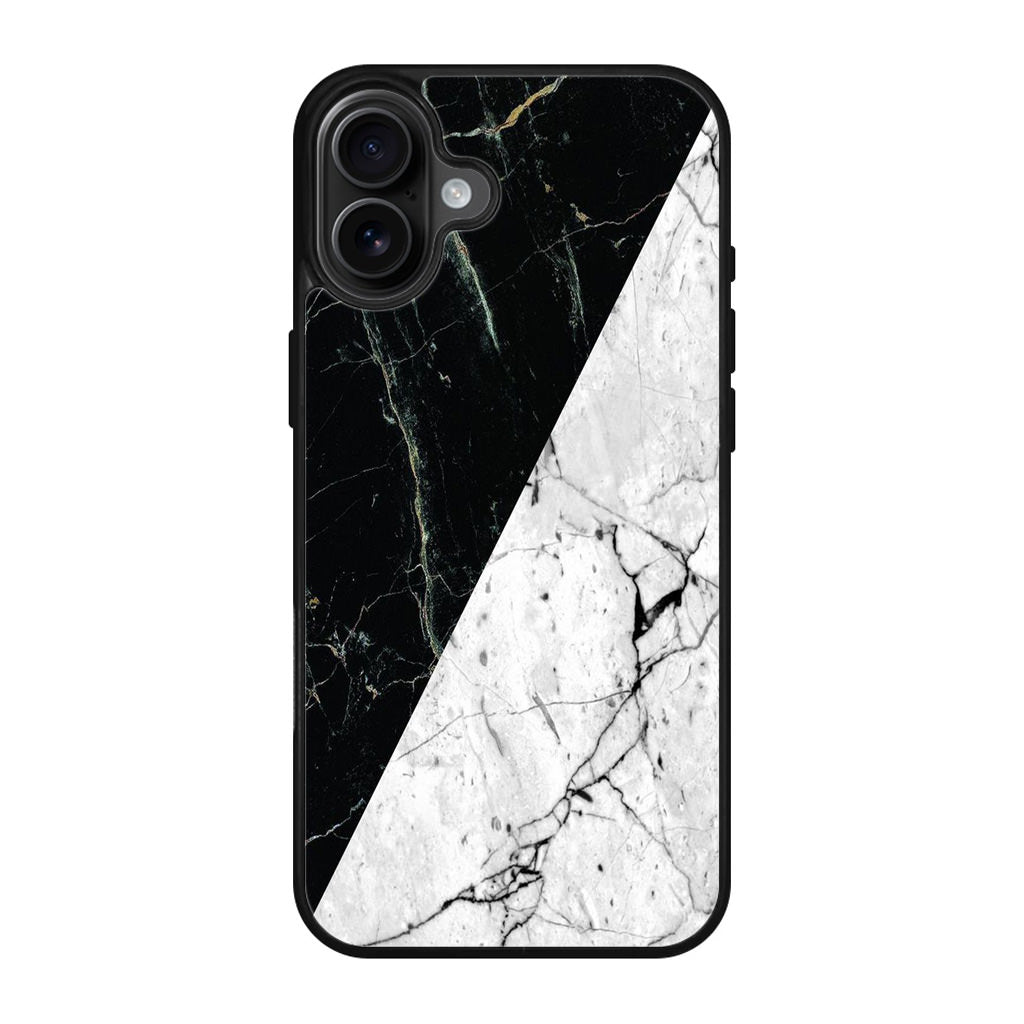 B&W Marble iPhone 17 Case