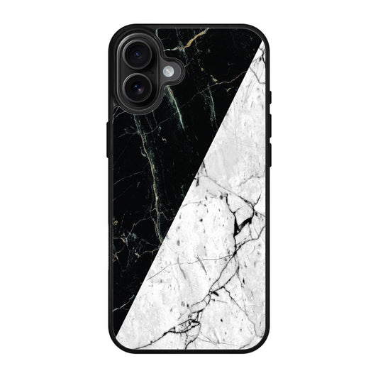 B&W Marble iPhone 17 Case