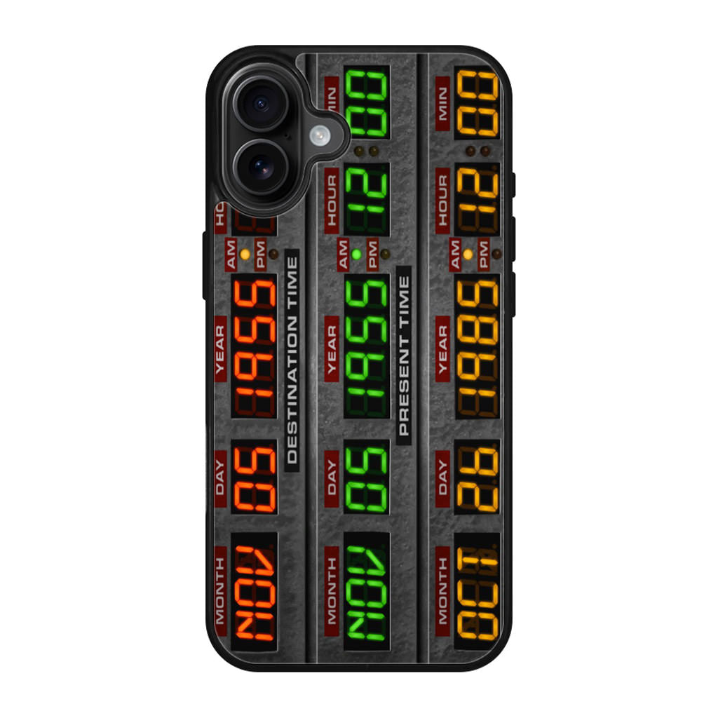 Back To The Future Time Circuits iPhone 17 Case