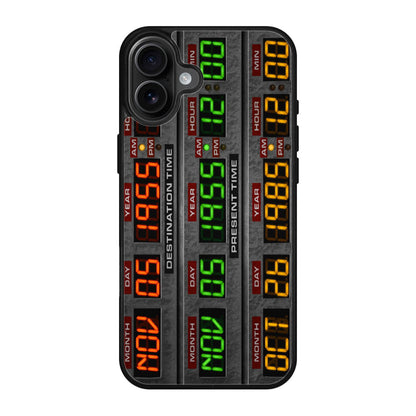 Back To The Future Time Circuits iPhone 17 Case
