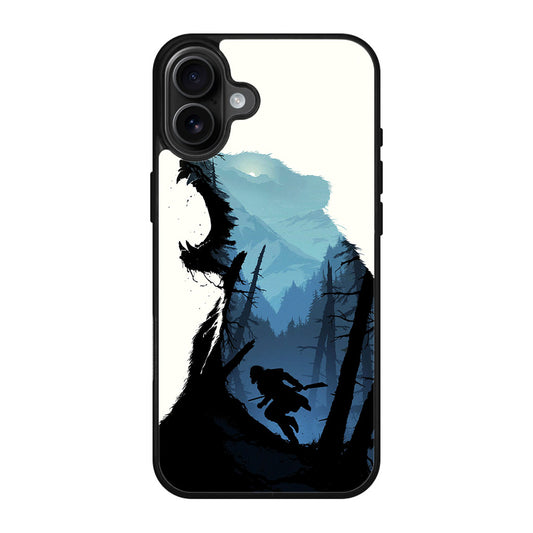 Bear Hunter Art iPhone 17 Case