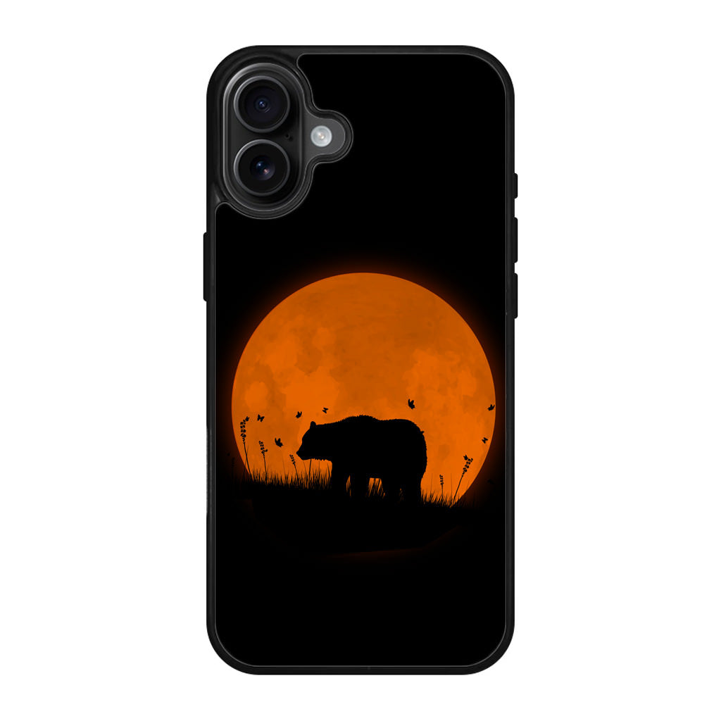 Bear Silhouette iPhone 17 Case
