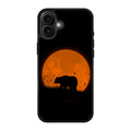 Bear Silhouette iPhone 17 Case