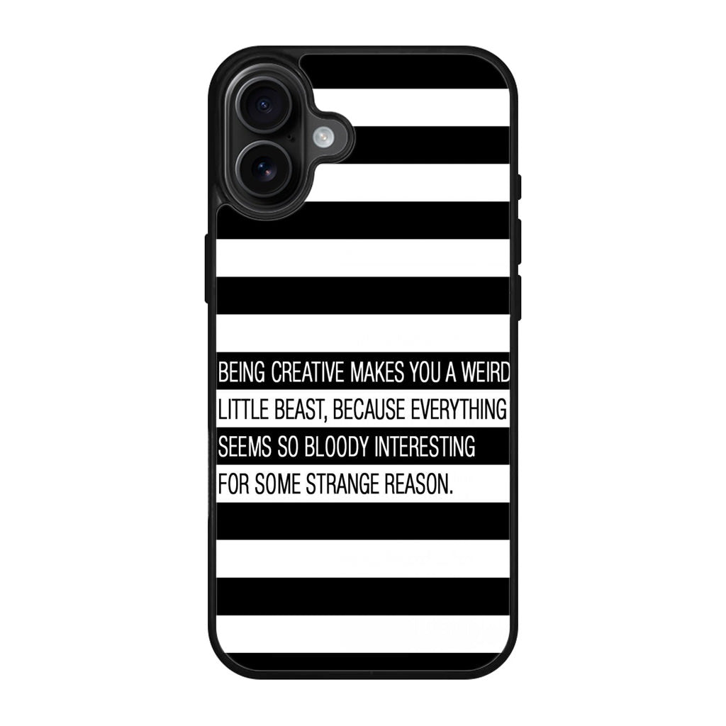 Being Creative Weird iPhone 17 Case