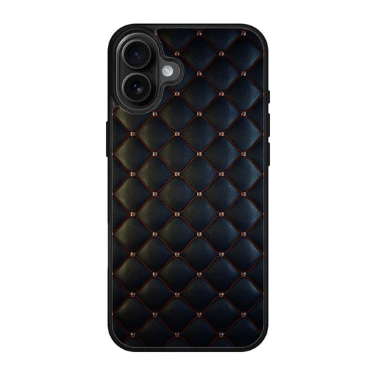 Black Royal Pattern iPhone 17 Case
