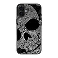 Black Skull iPhone 17 Case