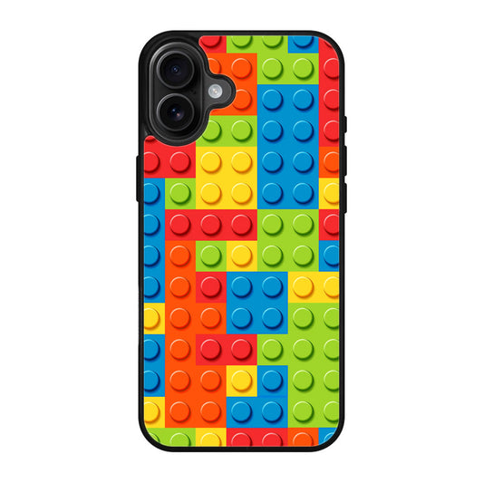 Blocks Rainbow Pattern iPhone 17 Case