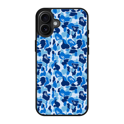 Blue Camo iPhone 17 Case