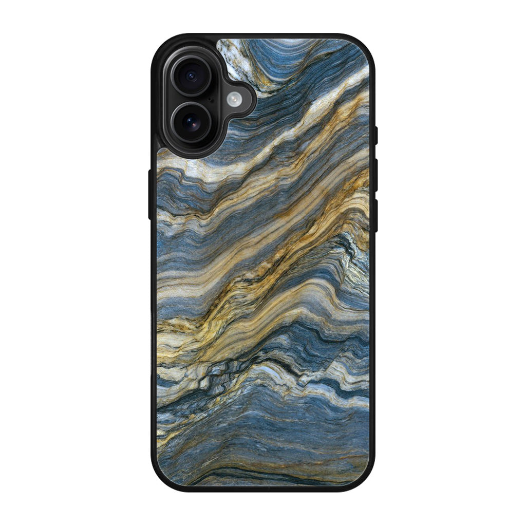 Blue Wave Marble iPhone 17 Case