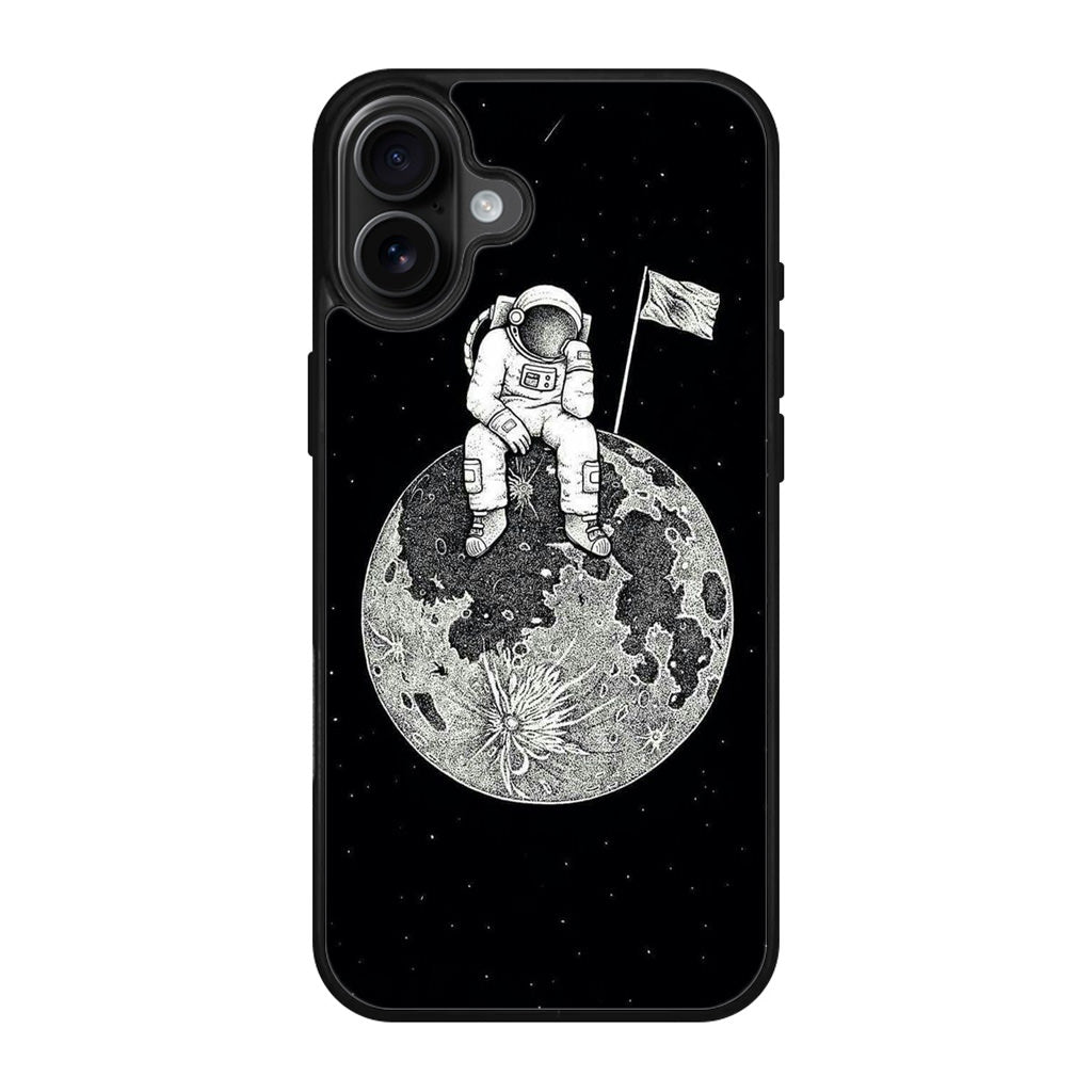 Bored Astronaut iPhone 17 Case