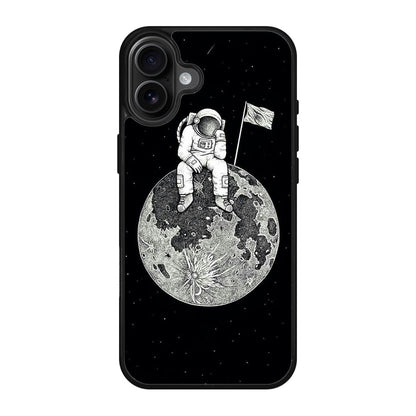 Bored Astronaut iPhone 17 Case