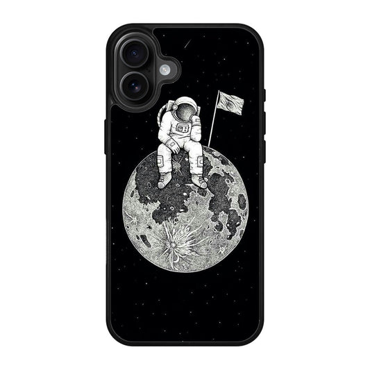 Bored Astronaut iPhone 17 Case