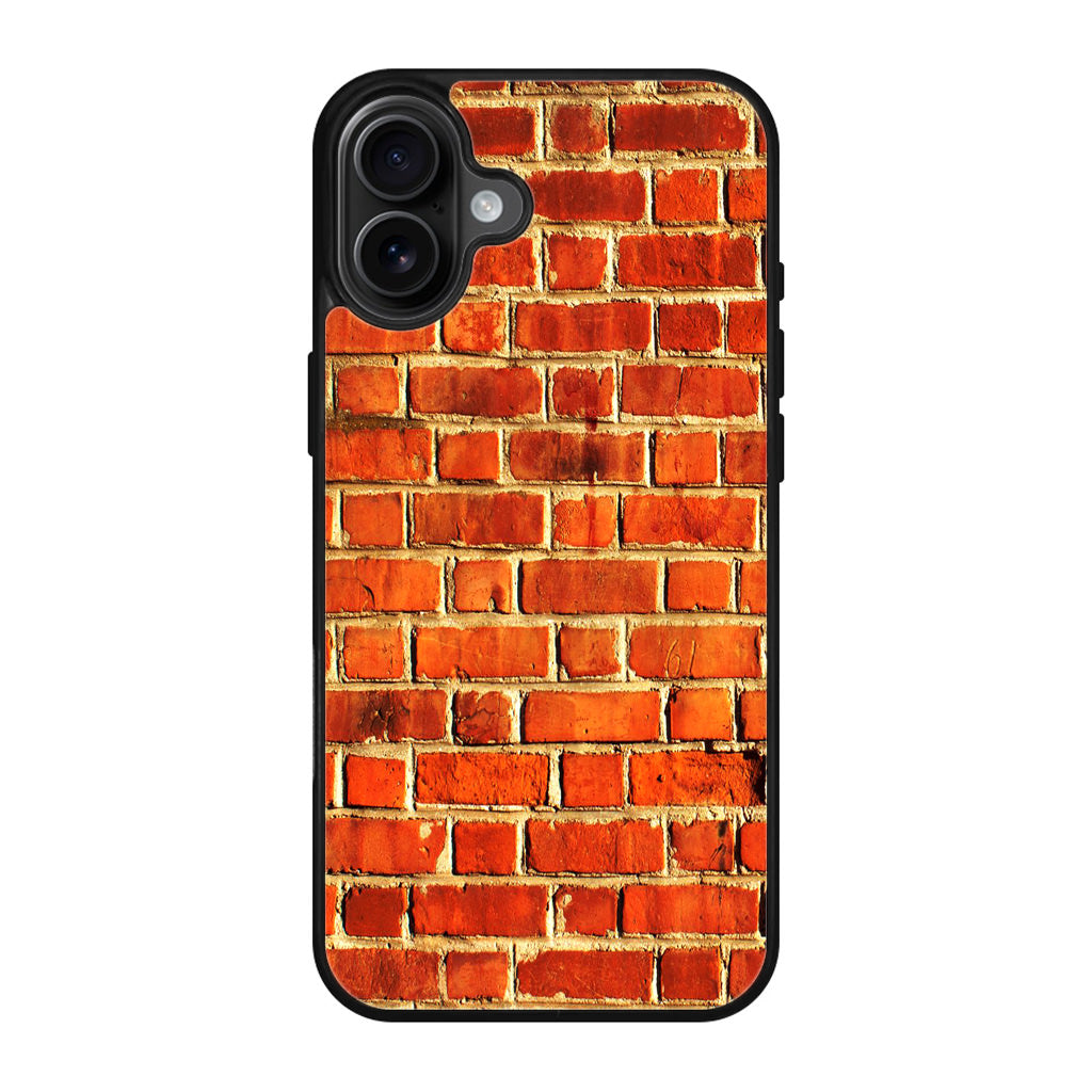 Brick Wall Pattern iPhone 17 Case