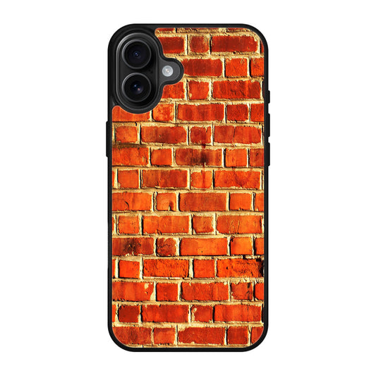 Brick Wall Pattern iPhone 17 Case