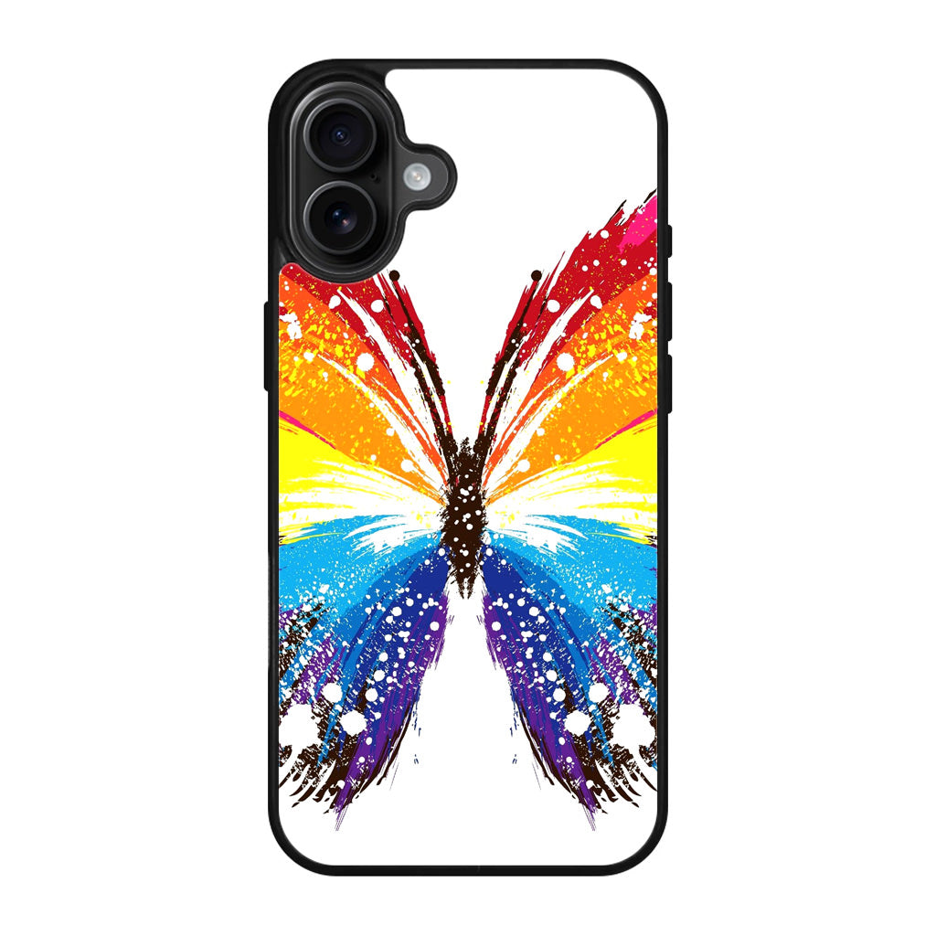 Butterfly Abstract Colorful iPhone 17 Case