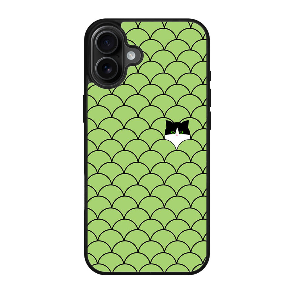 Cat Circles iPhone 17 Case