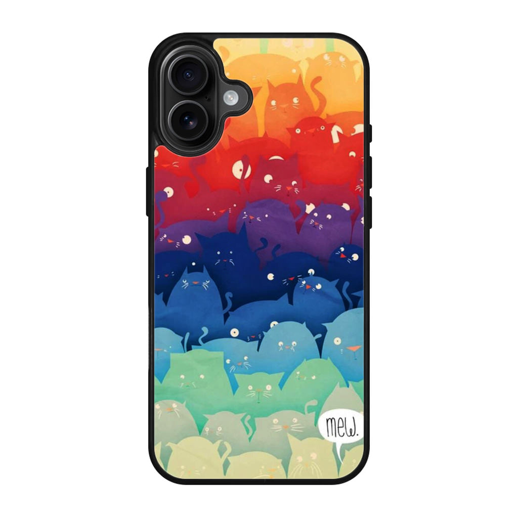 Cats Everywhere iPhone 17 Case