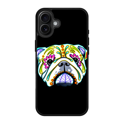 Colorful Bulldog Art iPhone 17 Case