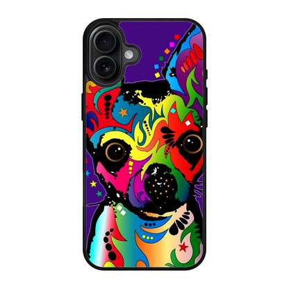 Colorful Chihuahua iPhone 17 Case
