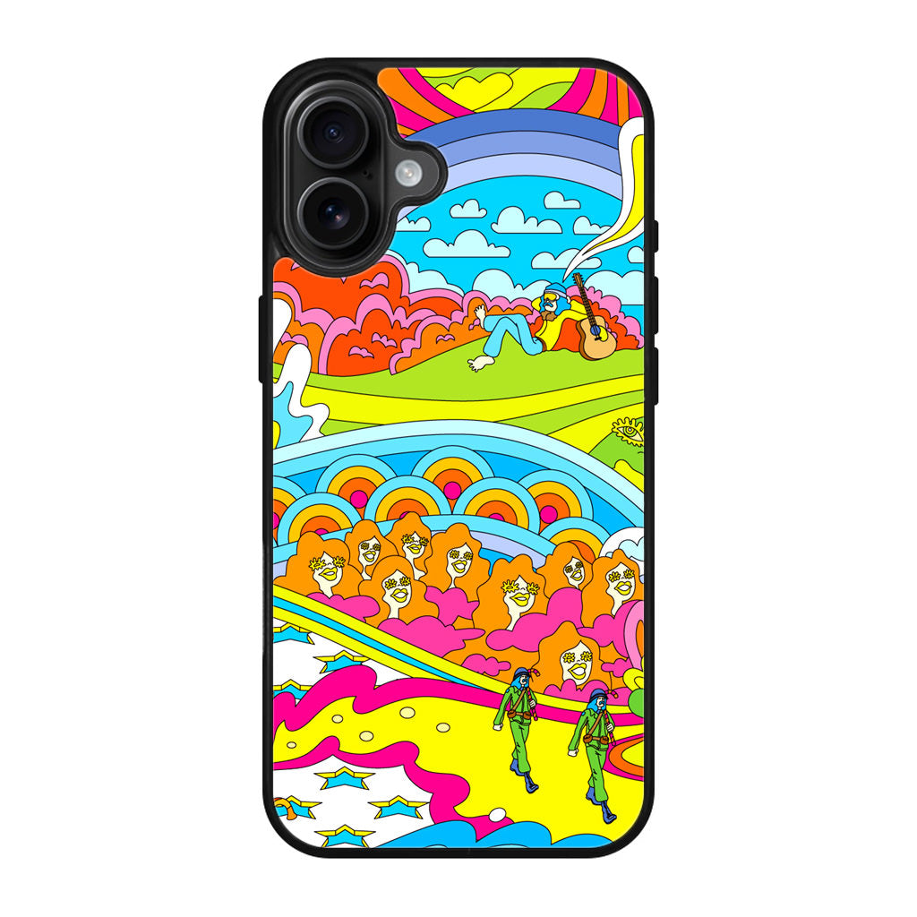 Colorful Doodle iPhone 17 Case