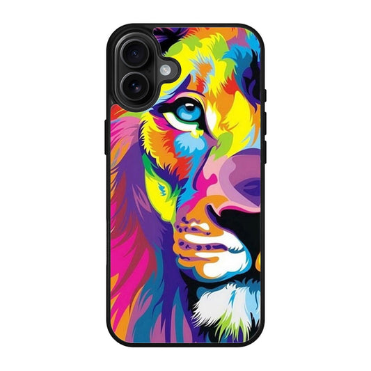 Colorful Lion iPhone 17 Case