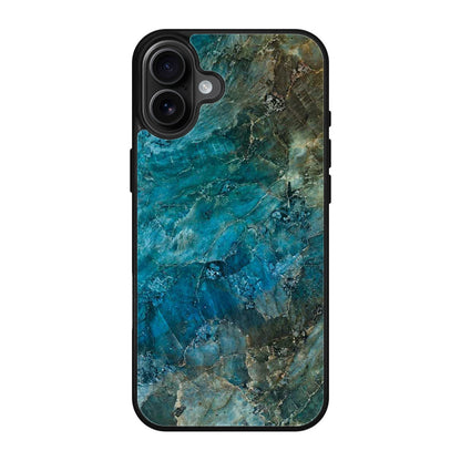 Deep Ocean Marble iPhone 17 Case
