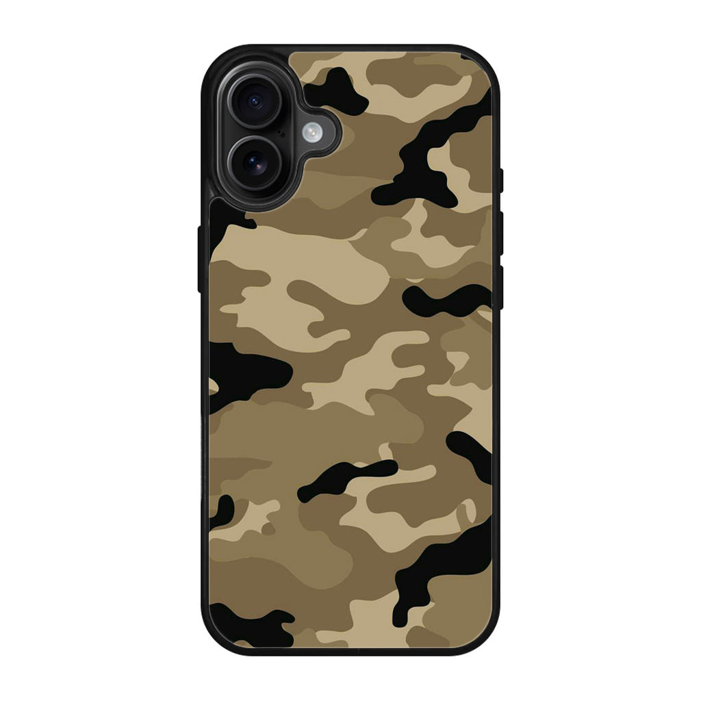 Desert Military Camo iPhone 17 Case