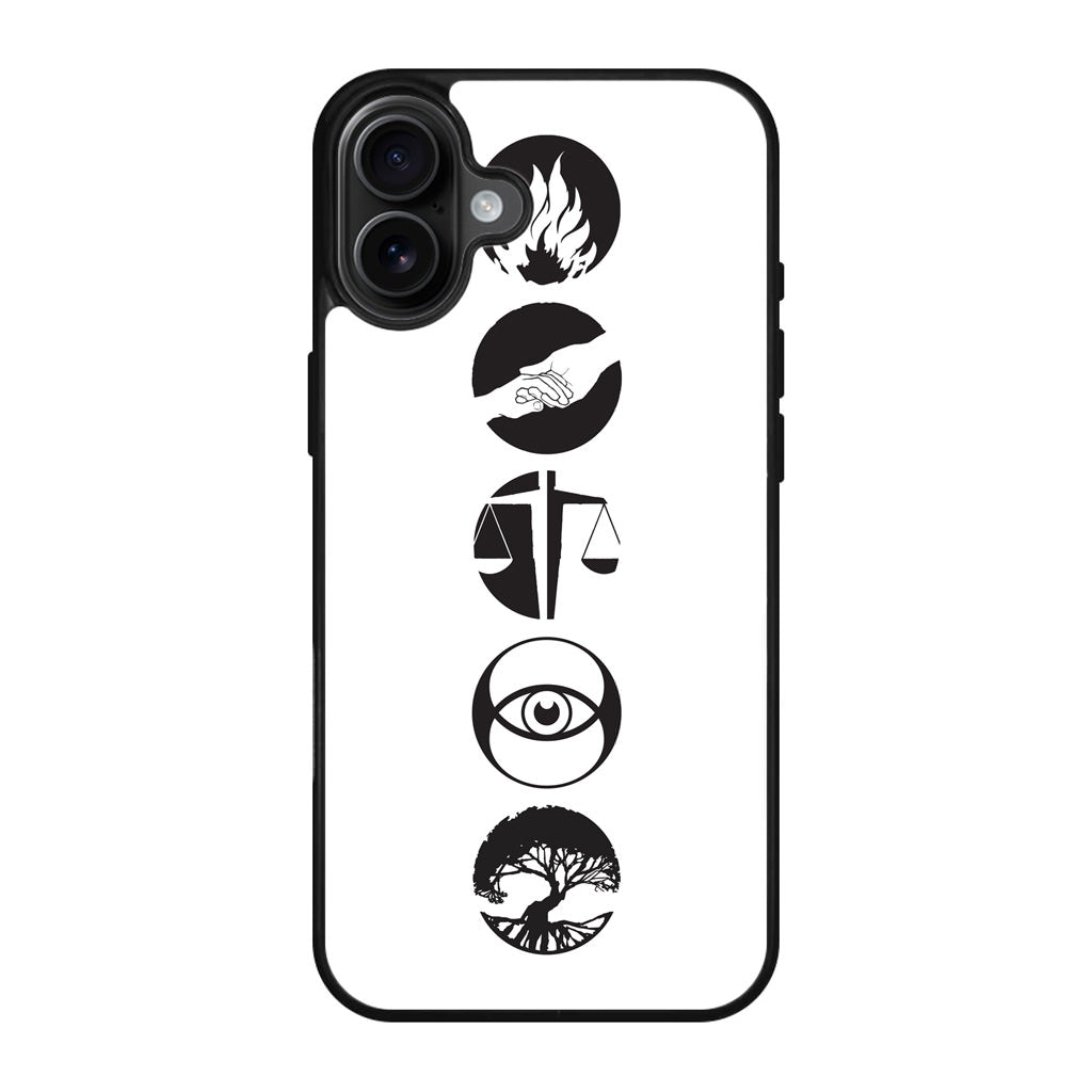 Divergent Factions iPhone 17 Case