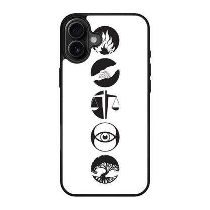 Divergent Factions iPhone 17 Case