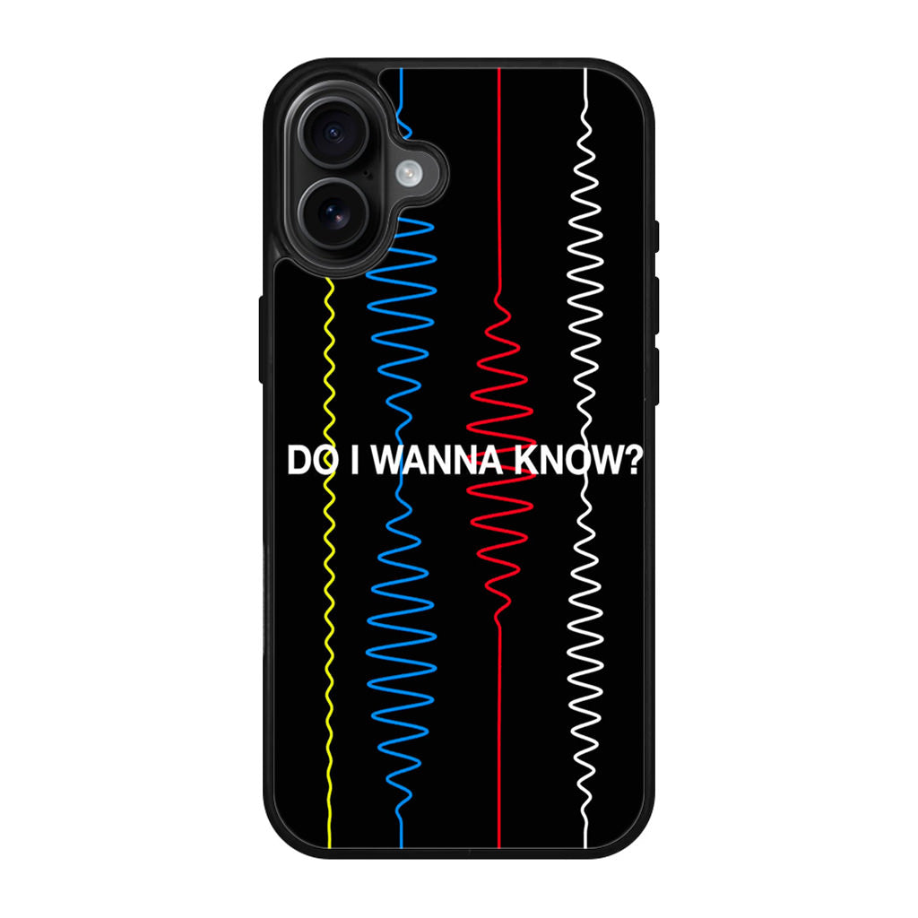 Do I Wanna Know Four Strings iPhone 17 Case