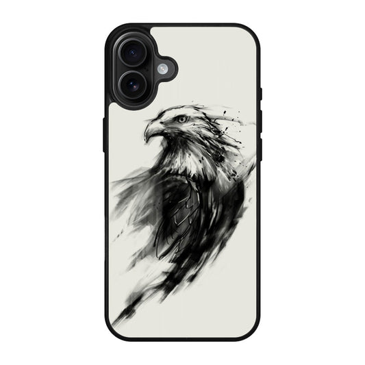 Eagle Art Black Ink iPhone 17 Case