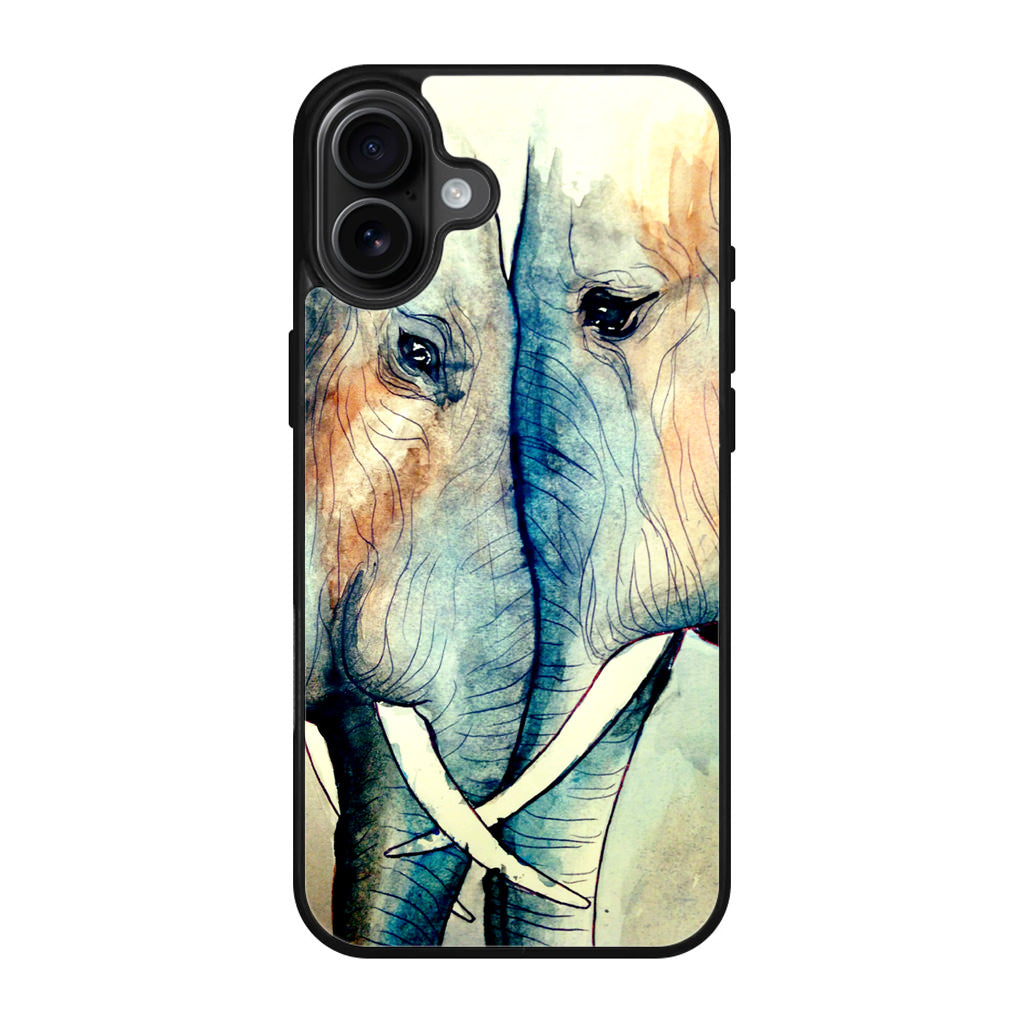 Elephants Sadness iPhone 17 Case