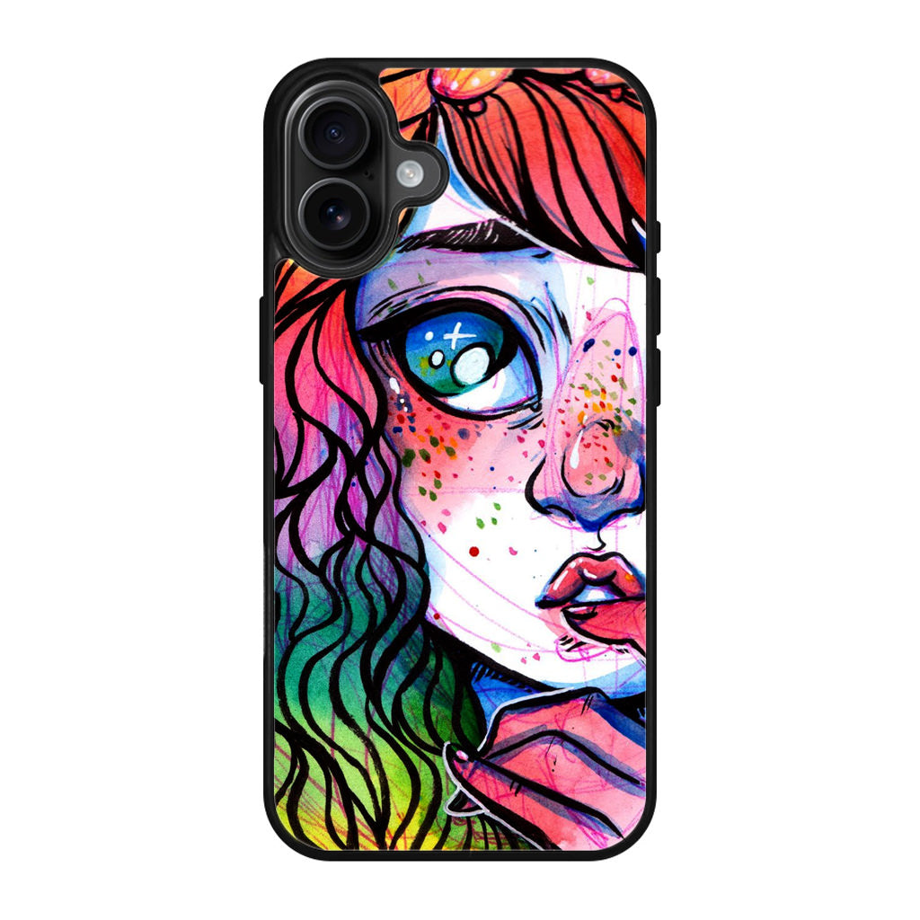 Eyes And Braids iPhone 17 Case