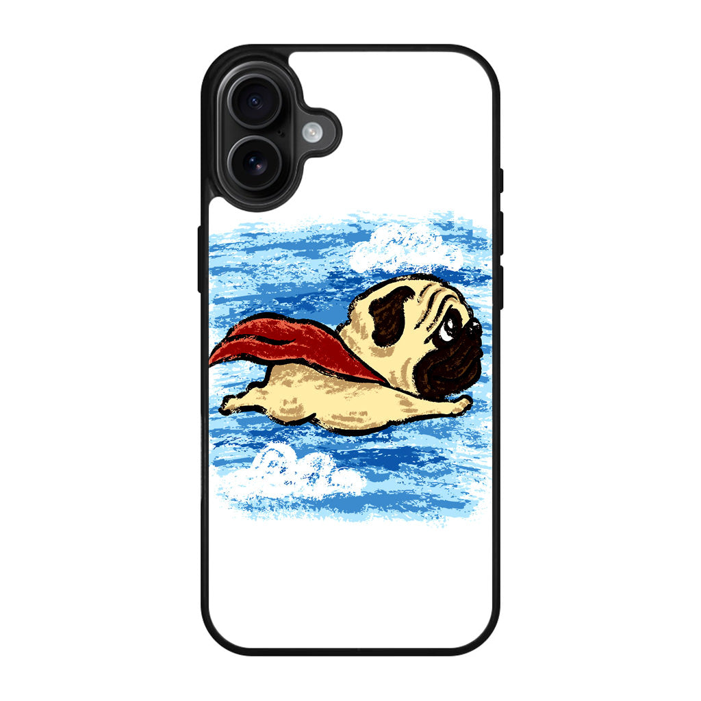 Flying Pug iPhone 17 Case
