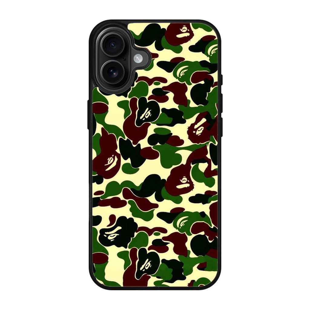Forest Army Camo iPhone 17 Case