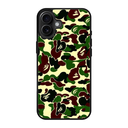 Forest Army Camo iPhone 17 Case
